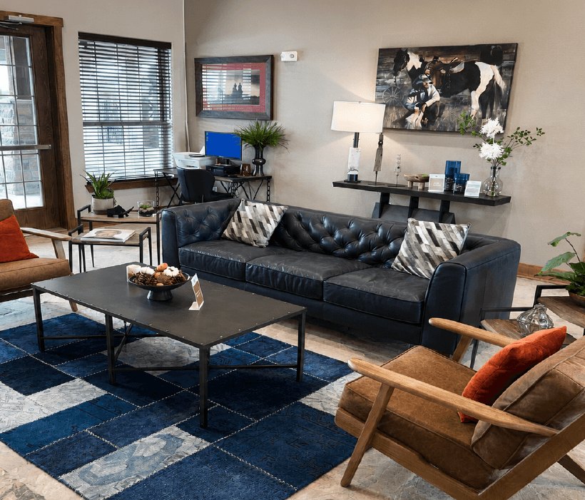 Elegant apartment entry at The Ranch at Huntsville