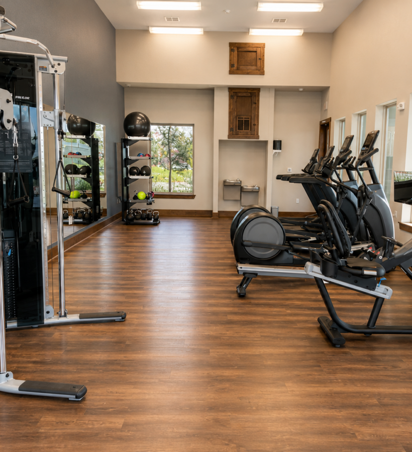 Ranch at Huntsville Fitness Center with Elliptical and Treadmills